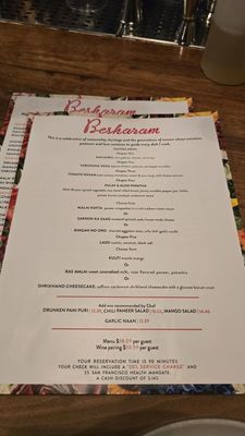 Menu photo 1 Besharam San Francisco, CA Menu photo 1 Besharam San Francisco, CA