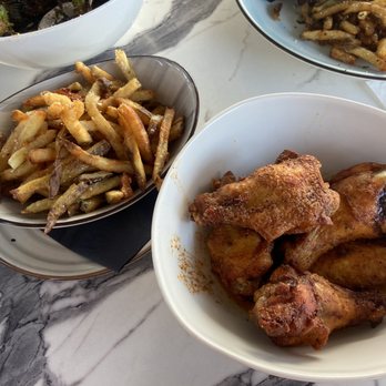 Edgewater 122 - Wings and fries - Salad Near Me - Southport, North Carolina