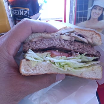 Mad Madeline's Grill - Nice hearty mushroom burger - Burgers Near Me - Temecula, California
