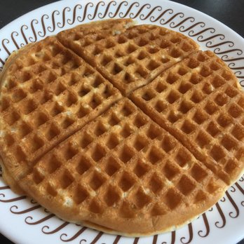 Waffle House - Charlottesville - Pecan waffle!! (all the pecans are on the flip side) - Breakfast & Brunch Near Me - Charlottesville, Virginia