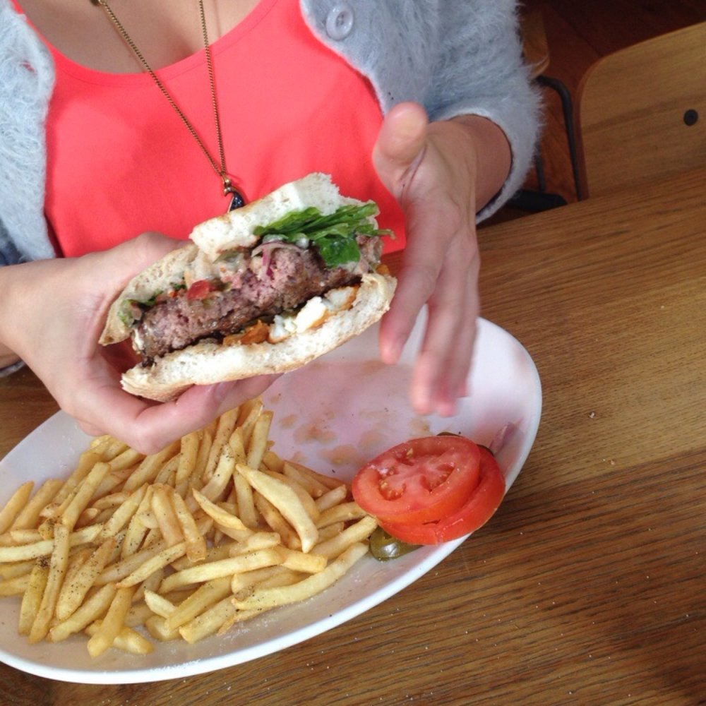 The Burger Joint - That's a juicy burger !! - Burgers Near Me - Bedminster, BST
