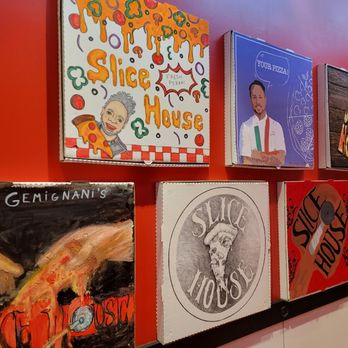 Slice House by Tony Gemignani - Wall décor. - Pizza Near Me - Simi Valley, California Slice House by Tony Gemignani - Wall décor. - Pizza Near Me - Simi Valley, California