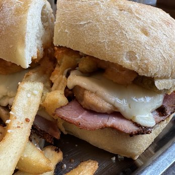 A&B Kitchen Bar - Pork Spicy Cubano Sandwich - Burgers Near Me - Boston, Massachusetts
