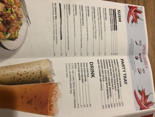 Menu photo 6 Thai 2 Express Lake Worth, FL
