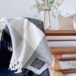 Lasting Impressions - Custom Wool Blankets with Engraved corner Patch
