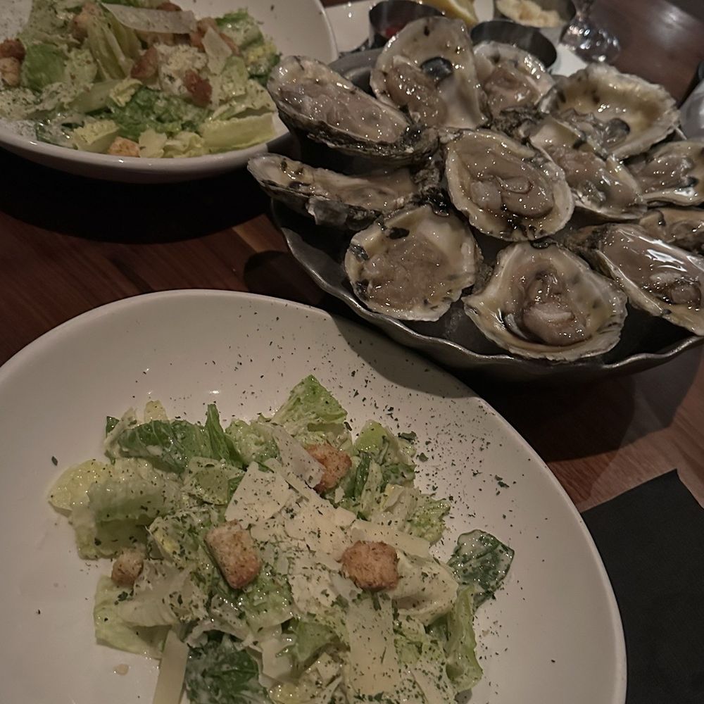 Larsen's Grill - Simi Valley - Salad & Oyster Appetizer - Steakhouses Near Me - Simi Valley, California Larsen's Grill - Simi Valley - Salad & Oyster Appetizer - Steakhouses Near Me - Simi Valley, California