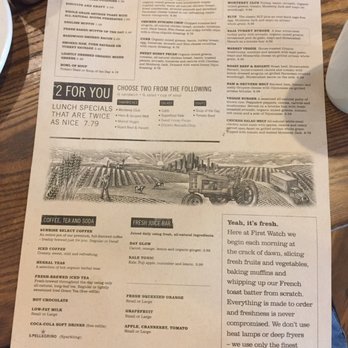 First Watch - Menu page 2 - Breakfast & Brunch Near Me - Plano, Texas First Watch - Menu page 2 - Breakfast & Brunch Near Me - Plano, Texas