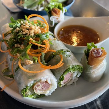 Pho Momma - Pork Sausage with Crispy Layers Roll - Noodles Near Me - Sacramento, California Pho Momma - Pork Sausage with Crispy Layers Roll - Noodles Near Me - Sacramento, California