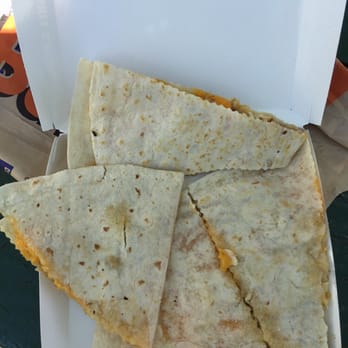 Baker's Drive-Thru - Chicken Quesadilla. No grease at all with tons of meat! Delicious!! - Burgers Near Me - Upland, California Baker's Drive-Thru - Chicken Quesadilla. No grease at all with tons of meat! Delicious!! - Burgers Near Me - Upland, California