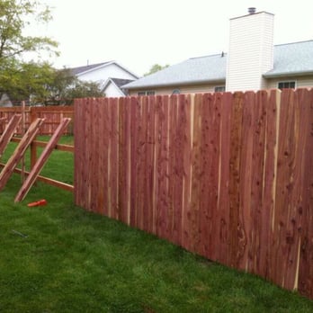 M & M Fence - a close up of a wooden fence - Landscaping Near Me - O'Fallon, Illinois M & M Fence - a close up of a wooden fence - Landscaping Near Me - O'Fallon, Illinois