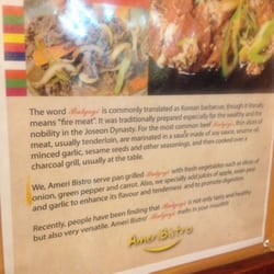 Ameribistro - "for the wealthy and the nobility"