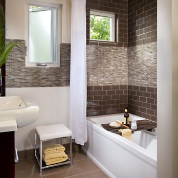 Howard Interior Design - Remodel, Contemporary Guest Bath - Interior Design Near Me Howard Interior Design - Remodel, Contemporary Guest Bath - Interior Design Near Me
