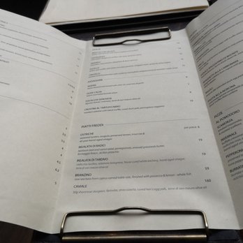 Buca Yorkville - Menu - Italian Near Me - Toronto, Ontario