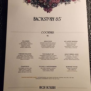 Backstory 85 - Speakeasies Near Me - Whittier, California