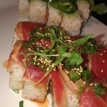 Sushi Den - Red Red Dragon Roll - Japanese Near Me - Denver, Colorado Sushi Den - Red Red Dragon Roll - Japanese Near Me - Denver, Colorado