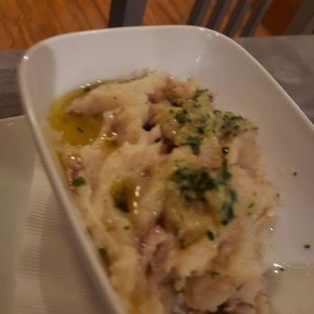 Salt and Iron - Side of mashed potatoes, drowned in oil. Disgusting. - Seafood Near Me - Edmonds, Washington Salt and Iron - Side of mashed potatoes, drowned in oil. Disgusting. - Seafood Near Me - Edmonds, Washington