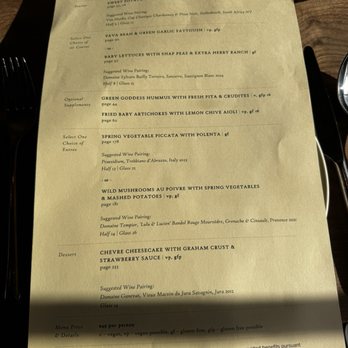 Greens Restaurant - Vegetarian Near Me - San Francisco, California