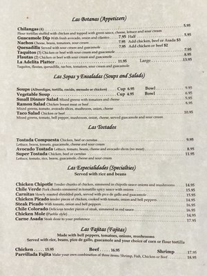 Menu photo 5 La Adelita Monrovia, CA Menu photo 5 La Adelita Monrovia, CA
