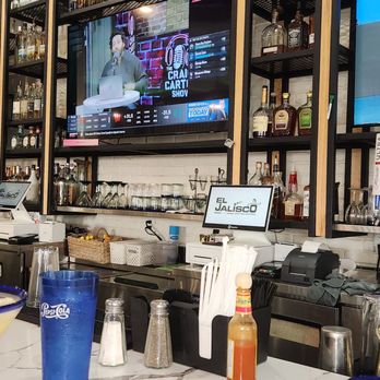 El Jalisco - The bar area...immaculate - Mexican Near Me - Navarre, Florida