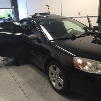 Tint Masters - While they were working on the rear windows - Body Shops Near Me - Cincinnati, Ohio