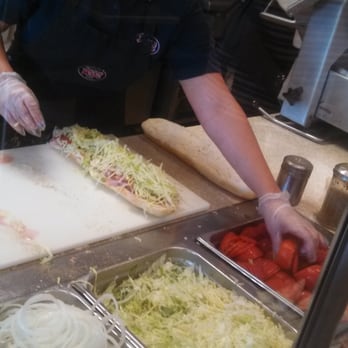 Jersey Mike's Subs - topping off my monster - Sandwiches Near Me - Moorpark, California Jersey Mike's Subs - topping off my monster - Sandwiches Near Me - Moorpark, California