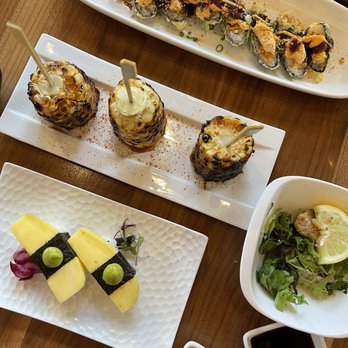 Shizen - Corn on the cob (middle) and Green Mango (bottom). - Sushi Bars Near Me - San Francisco, California Shizen - Corn on the cob (middle) and Green Mango (bottom). - Sushi Bars Near Me - San Francisco, California