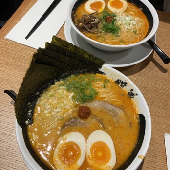 Ramen Danbo - 2 miso-rekka-ramens - Ramen Near Me - Brooklyn, New York Ramen Danbo - 2 miso-rekka-ramens - Ramen Near Me - Brooklyn, New York