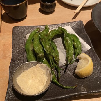 IPPUDO Westside - Shishito Peppers - Ramen Near Me - New York, New York