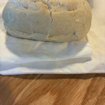 Drew's American Grill - Roll that came with New England Clam Chowder - New American Near Me - Brooksville, Florida