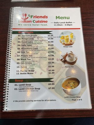 Menu photo 6 Friends Indian Cuisine  Orlando, FL