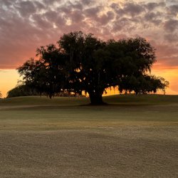 Southwood Golf Club - Golden hour on 9th hole at Southwood Golf Club
