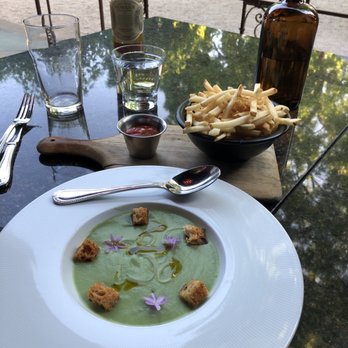 Barndiva - Nettle, celery heart and turnip soup - New American Near Me - Healdsburg, California