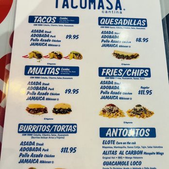 Tacomasa - Food menu - Tacos Near Me - Cypress, California Tacomasa - Food menu - Tacos Near Me - Cypress, California