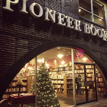 Pioneer Book - Unique and festive storefront at Pioneer Book! Christmas 2015. - Bookstores Near Me - Provo, Utah