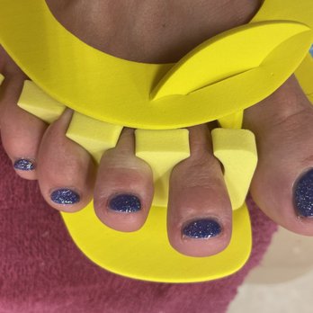 Rehoboth Nails & Spa - Newly painted toenails before leaving salon. - Day Spas Near Me - Rehoboth Beach, Delaware