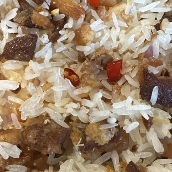 Lasa Express - Oily sisig with undercooked rice - Filipino Near Me - Tulalip, Washington