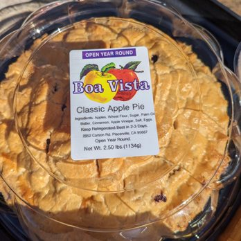 Boa Vista Orchards - Apple pie - Fruits & Veggies Near Me - Placerville, California