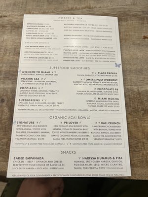 Menu photo 8 Pura Vida Miami Miami, FL Menu photo 8 Pura Vida Miami Miami, FL