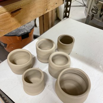 Merritt Ceramics Studio - Cups ready to be fired! - Arts & Entertainment Near Me - Oakland, California Merritt Ceramics Studio - Cups ready to be fired! - Arts & Entertainment Near Me - Oakland, California