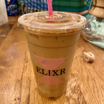 Elixr Coffee - Large Iced Latte - Coffee Roasteries Near Me - Nashville, Tennessee Elixr Coffee - Large Iced Latte - Coffee Roasteries Near Me - Nashville, Tennessee