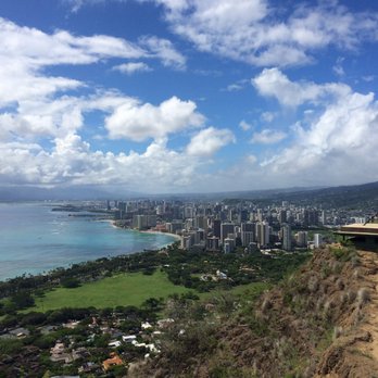 Diamond Head State Monument - The view of Waikiki from up top!! - Parks Near Me - Honolulu, Hawaii