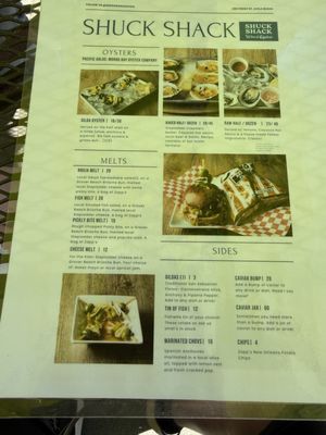 Menu photo 2 Shuck Shack Avila Beach, CA