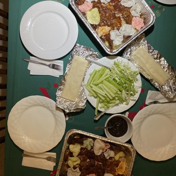 Ocean Palace - a table with a variety of food items - Dim Sum Near Me - Albany, New York