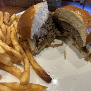 Tommy’s Tavern Tap - Bacon Swiss burger with brioche bun and fries - Sushi Bars Near Me - Princeton, New Jersey Tommy’s Tavern Tap - Bacon Swiss burger with brioche bun and fries - Sushi Bars Near Me - Princeton, New Jersey