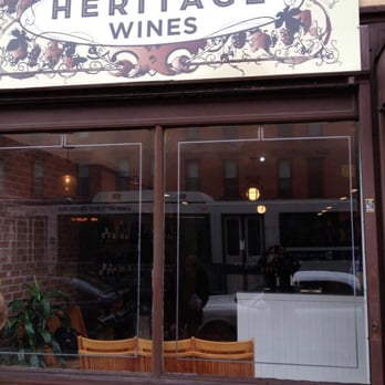 Heritage Wines - the front of a wine shop - Beer, Wine & Spirits Near Me - Brooklyn, New York Heritage Wines - the front of a wine shop - Beer, Wine & Spirits Near Me - Brooklyn, New York