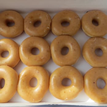 Krispy Kreme - One dozen normal glazed donuts - Coffee & Tea Near Me - Seattle, Washington Krispy Kreme - One dozen normal glazed donuts - Coffee & Tea Near Me - Seattle, Washington