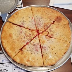 Vesuvio's Pizzeria & Ristorante - Stuffed meat lovers pie