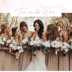 Tan on the Run - Mobile Organic Airbrush Spray Tanning Service.
We come to you with everything needed for a flawless tan.