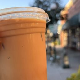 Maples SALTED latte, extra shot, 2 % milk Maples SALTED latte, extra shot, 2 % milk