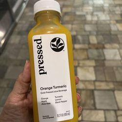 Pressed Juicery - Orange Turmeric Juice.... Yummy